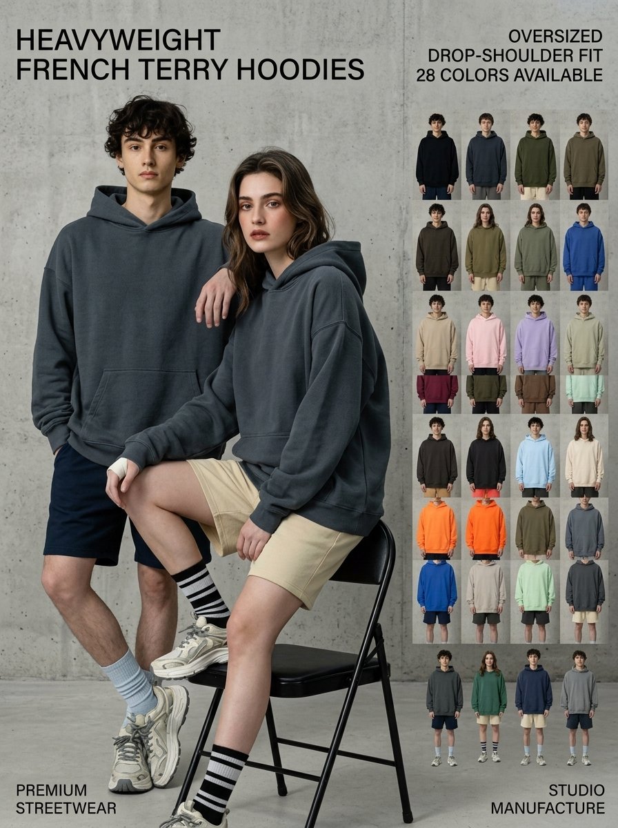 Casual and streetwear apparel manufacturing