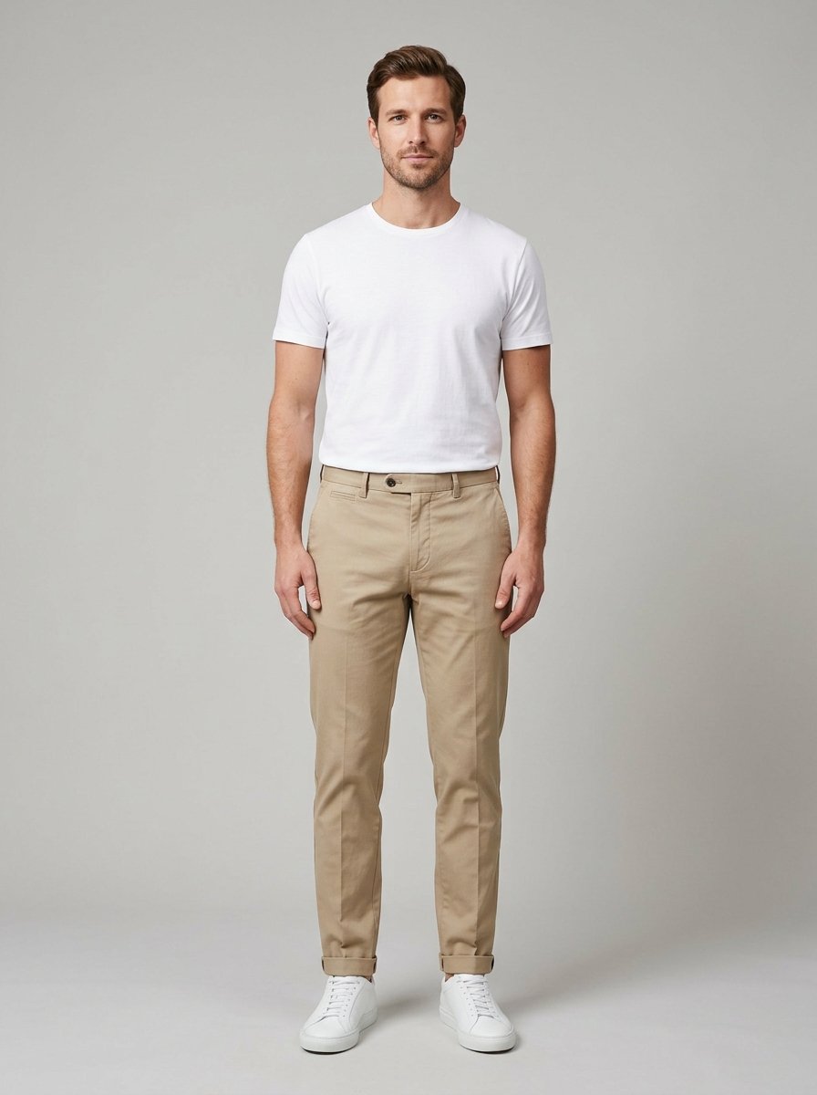 Mens cotton trousers product program